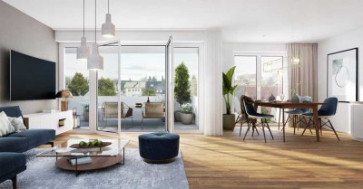 3-Zimmer-Neubauwohnung zum Schlosshof