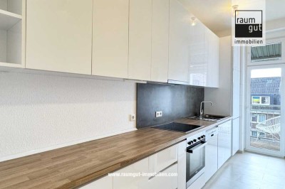 Charmante 2-Zimmer-Altbauwohnung mit moderner Einbauküche und Balkon in Flingern-Nord