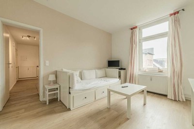Möblierte 2-Zimmer-Wohnung mit Einbauküche - super Zentral in Rendsburg