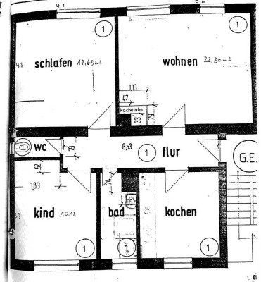 Zentrale 3-Zimmer-Wohnung in Ulm – ideal für WG oder kleine Familie