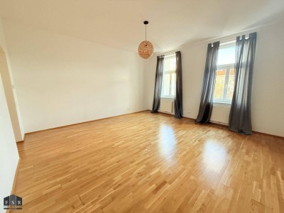 Helle, perfekt geschnittene 1 bis 2-Zimmer-Altbauwohnung + Allgemeingarten in guter Lage des 5. Bezirks - zukünftige Ubahnnähe