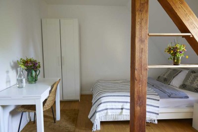 Privatzimmer im Schloss Mörlbach