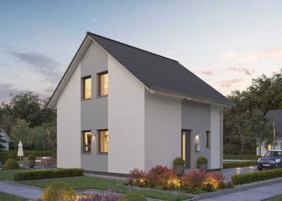 Kleines Einfamilienhaus modern geplant in Heideck