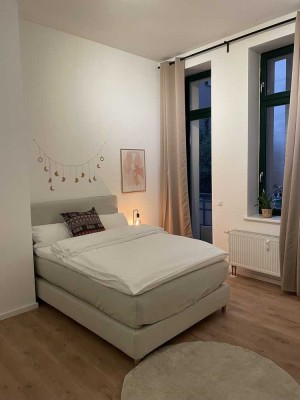 Möblierte Wohnung im Zentrum von Magdeburg