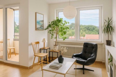 Entspanntes Wohnen mit Panoramablick, 67 m², 3 Zimmer