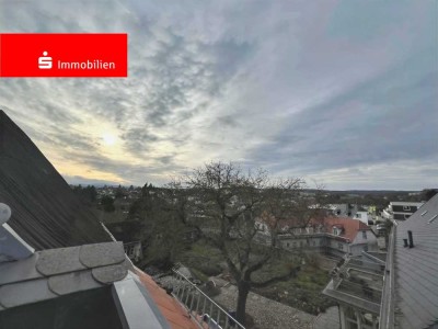 Attraktive 3-Zimmer-Dachgeschosswohnung mit großer Terrasse in Usingen