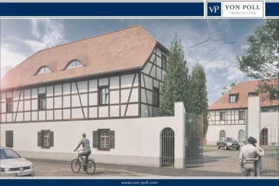 Großzügige 4-Raum-Maisonettewohnung mit Terrasse im denkmalgeschützten Fachwerkhaus