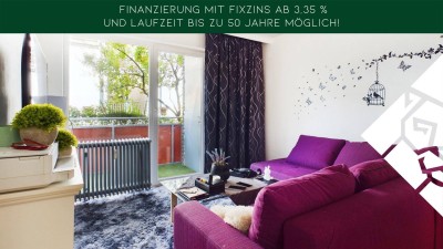 Zentrale 2-Zimmer-Wohnung mit Balkon in Innsbruck zu kaufen