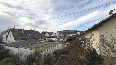 Lichtdurchflutete 2-Zimmerwohnung mit Balkon im Herzen Gärtringens