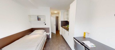 Exklusive, neuwertige 1-Zimmer-Wohnung mit gehobener Innenausstattung mit Balkon und EBK in Passau