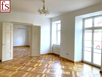 IMPOSANTE 5-ZIMMER ALTBAU-WOHNUNG mit KAISERLICHEM FLAIR in ZENTRUMSLAGE von BAD ISCHL