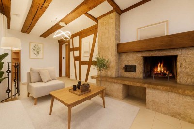 Zentrale 3,5-Zimmer-Wohnung mit Terrasse & Werkstatt – charmant wohnen inmitten von Rottweil