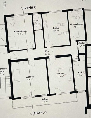 Modernisierte 4,5-Raum-EG-Wohnung in Eberbach-Lindach
