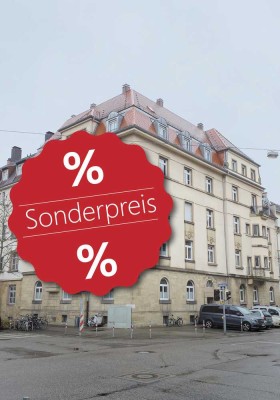 SONDERPREIS | Mietrendite 2,9 %  | 4-Zimmer-Wohnung | KA-Südweststadt