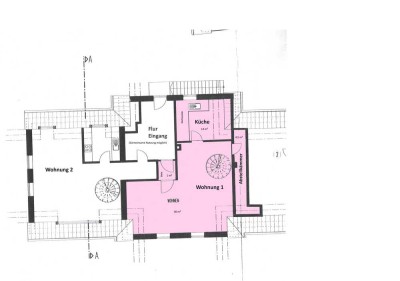 Attraktive 3,5-Zimmer-Maisonette-Wohnung mit Einbauküche in Tegernbach