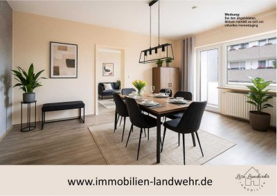 Großzügige 4-Zimmer-Wohnung mit Garage in zentraler Lage von Troisdorf.