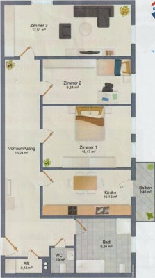 Preiswerte Wohnung mittendrin in Graz!