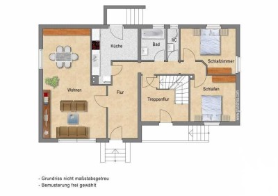 3-Zimmer-Wohnung mit Garten und Carport in Geesthacht-Grünhof