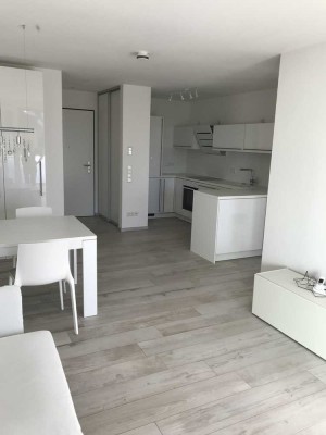 Hochwertige, möblierte 2-Zi-Whg. m. Süd-Balkon, 2.OG  an Einzelperson, Nichtraucher/in
