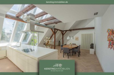 Luxuriöses Maisonette-Highlight mit Penthouse-Feeling in hervorragender Lage, auch für Düsseldorfer!