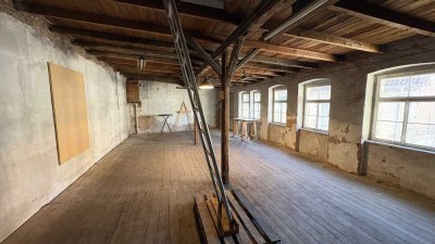 Historische „Alte Buchdruckerei“ mit großem Entwicklungspotenzial in zentraler Lage von Weida