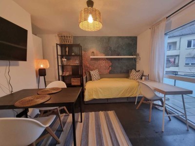 Möbliertes Apartment mit Balkon in zentraler Lage