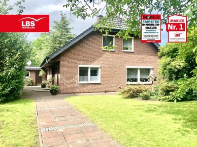 Sandstedt! Attraktives Einfamilienhaus in 1.Reihe am Wasser!