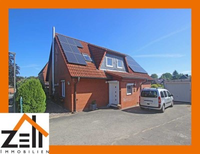 * Gefragte Lage * 5 Zimmer * 2 Bäder * EBK * überdachte Terrasse und Balkon * Kaminofen * Teilkeller