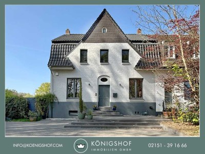 Historie trifft Moderne! Einzigartig geschmackvolles Familiendomizil im begehrten Krefeld-Verberg