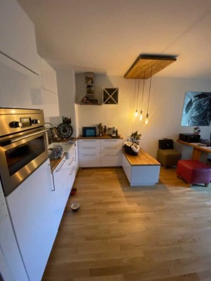 Luxusloft direkt am Wasser. Inklusive Bootssteg und Parkplatz.