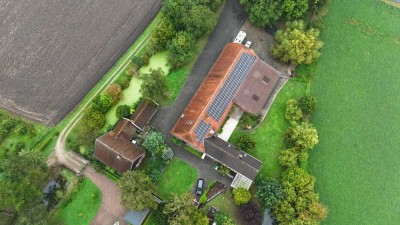 Resthof Dentrup mit 3 Wohngebäuden inkl. histor. Fachwerkaus in Ascheberg