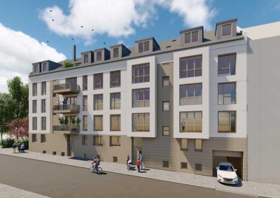 Exklusiver Neubau im Lutherviertel mit Balkon, Fußbodenheizung und Parkett!