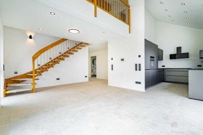 Neubau 6,5-Zimmer-Maissonette-Wohnung mit luxuriöser Innenausstattung