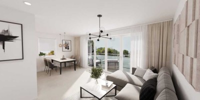 Neubau: 3-Zimmer-EG-Wohnung in Münster Hiltrup mit Terrasse Garten & PKW-Stellplatz