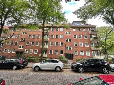 Charmante 2,5-Zimmer-Erdgeschosswohnung mit zwei Balkonen in Hamburg-Hamm
