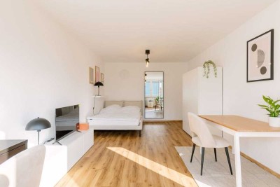 Leerstehende 1 Zimmerwohnung mit traumhaftem Ausblick - renovierte Übergabe