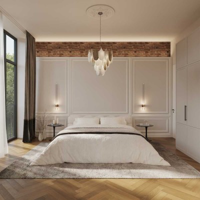 Hochwertige 2-Zimmer-Wohnung mit Balkon, Ankleide und freistehender Badewanne