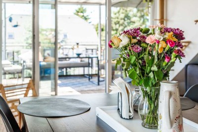 Außergewöhnlich & hochwertig -  Dachterrassentraum + Garage uvm.