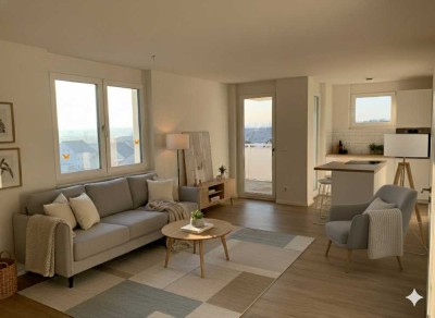 Frisch renovierte 4-Zimmer-Neubauwohnung mit Energiekl. A & TG-Platz – Wohnen auf modernstem Niveau