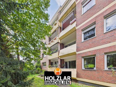 SOLIDE 3-ZIMMER WOHNUNG MIT BALKON & TG-STELLPLATZ IN GEPFLEGTER WOHNANLAGE - IN BONN BECHLINGHOVEN