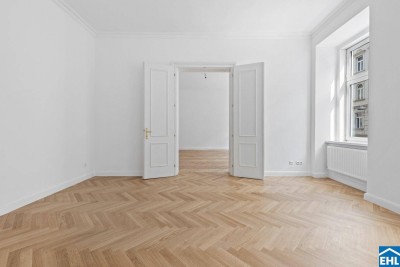 Nach Sanierung: Prachtvolle 3 Zimmer-Altbauwohnung Nähe U4 Pilgramgasse