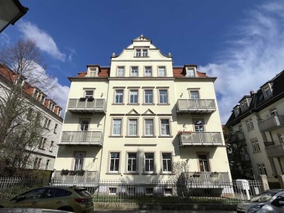 1-Zimmer-Wohnung mit Balkon und Einbauküche in Dresden
