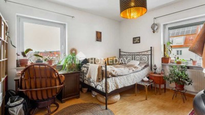Würzburger Frauenland – großzügige 4-Zimmer-Wohnung mit Balkon und Carport in Erbpacht