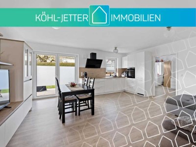 Moderne, neuwertige 4 Zi.- Erdgeschosswohnung mit TG-Stellplatz in Bodelshausen!