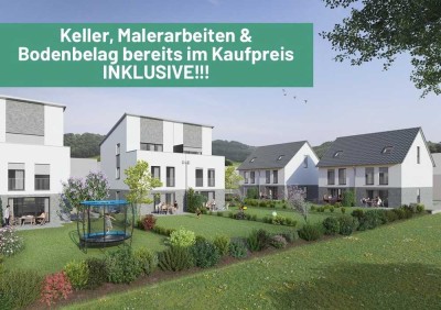 KLIMAFREUNDLICHES WOHNGEBÄUDE (KFWG)!! Doppelhaushälfte mit Garten!