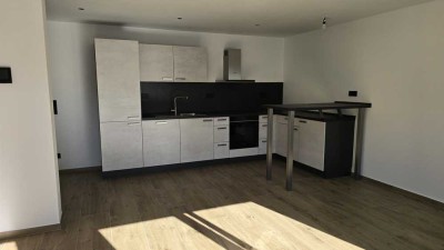 Moderne 2-Zimmer-Souterrain-Wohnung mit geh. Innenausstattung mit EBK und Terrasse in Grötzingen