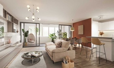 Geräumiges Familiendomizil: 4-Zimmer-Wohnung mit Wintergarten