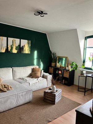 Schöne helle 3-Raumwohnung in Süd-Eutritzsch abzugeben inkl. EBK