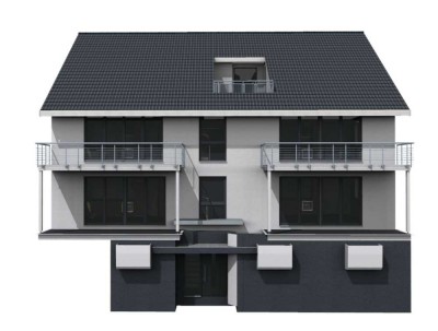 Moderne 3-Zimmer-Wohnung mit Balkon und Garten in KfW-55 – individuell gestaltbar!
