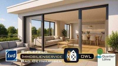 Quartier³ Löhne :::  Premium Penthouse I Exklusives Wohnen muss nicht teuer sein! :::